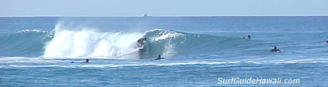 Best wave this particular day Ala Moana Bowls