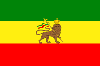 [Crowned Lion Flag of Ethiopia]