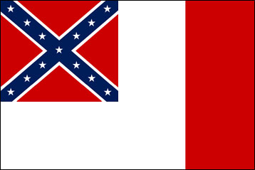 Third National Flag of the Confederacy, 1865